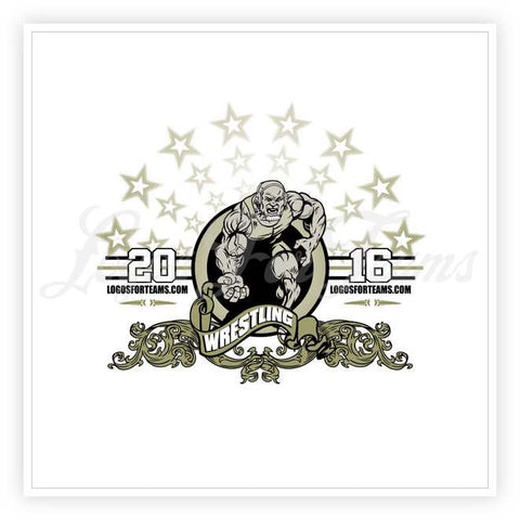 Wrestling Logo 34