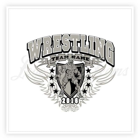 Wrestling Logo 37