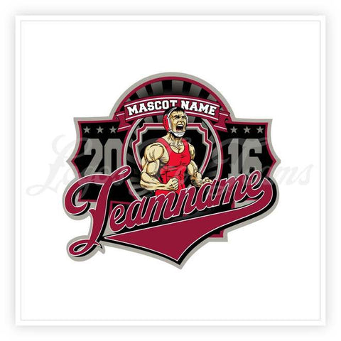 Wrestling Logo 44